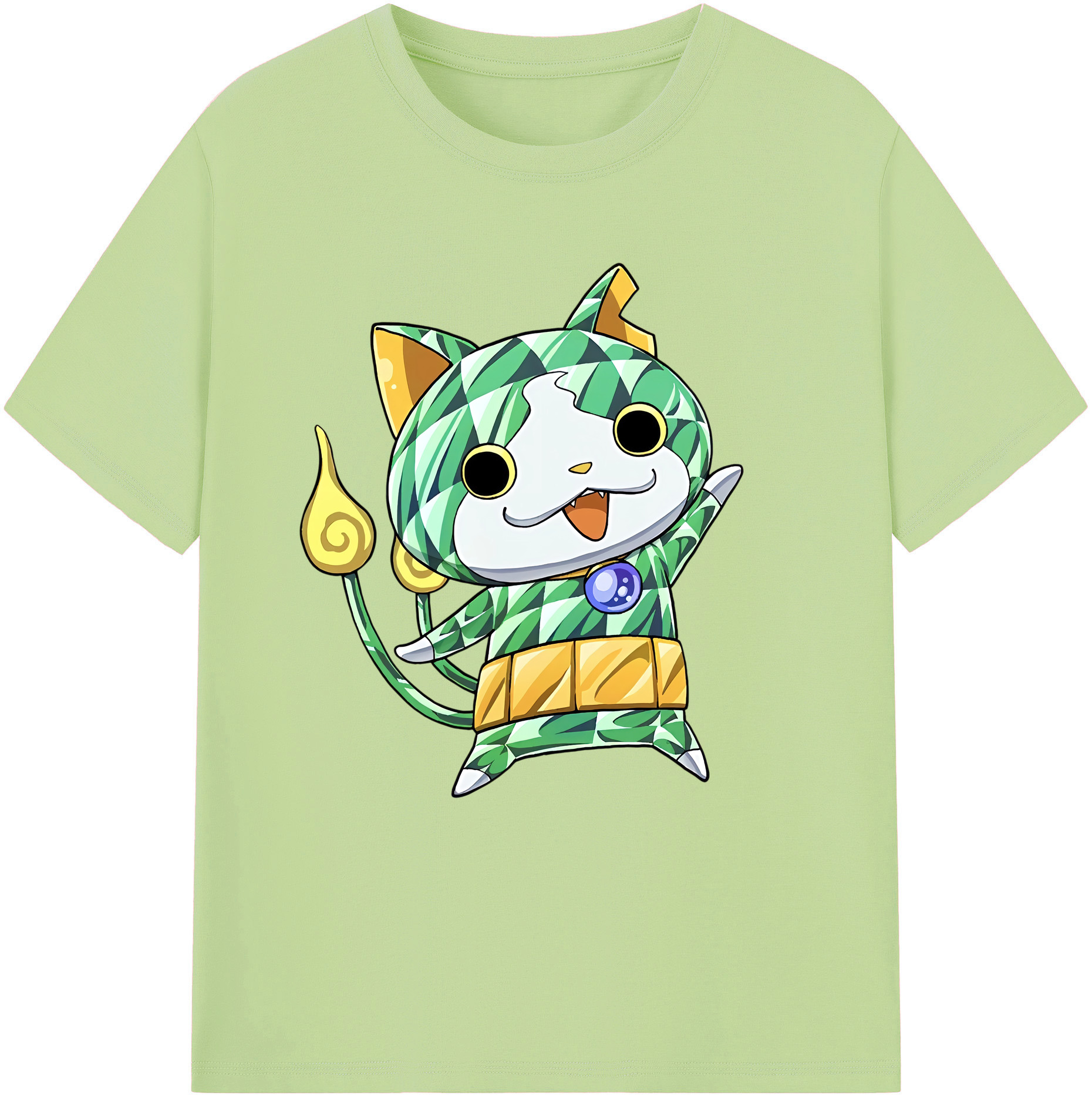 （画像用） 妖怪ウォッチ Yo-kai Watch 綿100％半袖Tシャツ（フロントプリント）
